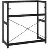 Estructura De Lavabo De Hierro Negro 79x38x83 Cm