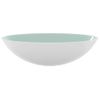 Lavabo De Vidrio Blanco 50x37x14 Cm