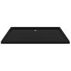 Plato De Ducha Rectangular Negro Abs 80x120 Cm