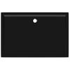 Plato De Ducha Rectangular Negro Abs 80x120 Cm