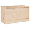 Armario De Pared De Madera Maciza De Pino 60x30x35 Cm