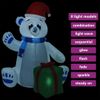 Oso Polar Inflable De Navidad Led Interior Y Exterior 1,8 M