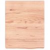 Estante Pared Madera Roble Tratada Marrón Claro 40x50x(2-6) Cm