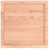 Estante Pared Madera Roble Tratada Marrón Claro 60x60x(2-6) Cm