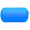 Rollo Hinchable De Gimnasia Con Bomba Pvc Azul 100x60 Cm