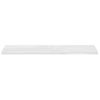 Estante Flotante Pared 4 Uds Mdf Blanco Brillo 120x23,5x3,8 Cm