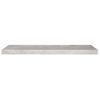 Estante Flotante De Pared Mdf Gris Hormigón 80x23,5x3,8 Cm