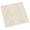 Lamas Para Suelo Autoadhesivas 55 Uds Pvc Beige 5,11 M²