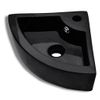 Lavabo Con Rebosadero 45x32x12,5 Cm Negro