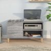 Mueble Discos Madera Contrachapada Gris Sonoma 84,5x38x48 Cm