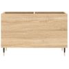 Mueble Discos Madera Contrachapada Roble Sonoma 74,5x38x48 Cm