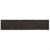 Tablero Mesa Madera Tratada Borde Vivo Marrón 200x40x(2-4) Cm