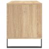 Mueble Discos Madera Contrachapada Roble Sonoma 100x38x48 Cm