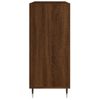 Mueble Discos Madera Contrachapada Roble Marrón 84,5x38x89 Cm