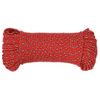 Cuerda De Barco Polipropileno Rojo 3 Mm 500 M