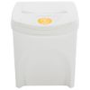 Cubos De Basura Apilables 3 Uds Polipropileno Blanco 75 L