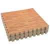 Alfombrillas De Goma Eva Vetas De Madera 12 Uds 4,32 ㎡