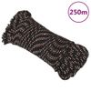 Cuerda De Barco Polipropileno Negra 4 Mm 250 M