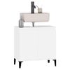 Armario Para Lavabo Madera Contrachapada Blanco 58x33x60 Cm