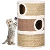 Barril Rascador Para Gatos Hierba Marina 60 Cm