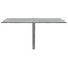 Mesa De Pared Plegable Contrachapada Gris Sonoma 100x60x56 Cm