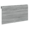 Mesa De Pared Plegable Contrachapada Gris Sonoma 100x60x56 Cm