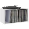 Caja Para Discos De Vinilo Madera Contrachapada 71x34x36 Cm