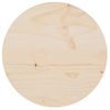 Superficie De Mesa Madera Maciza De Pino Ø30x2,5 Cm