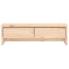 Soporte Para Monitor Madera Maciza De Pino 50x27x15 Cm