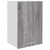 Armario Colgante Madera Contrachapada Gris Sonoma 39,5x31x60 Cm