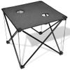 Mesa De Camping Plegable Gris