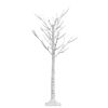 Árbol De Navidad Led Blanco Cálido Sauce Interior Exterior 1,2m