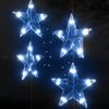 Cortina De Luces Estrellas 200 Leds Azul 8 Funciones