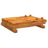 Tablero Banco De Trabajo Con Tornillo Banco Madera 52x44x9,5 Cm