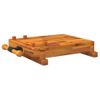 Tablero Banco De Trabajo Con Tornillo Banco Madera 52x44x9,5 Cm