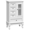 Mueble De 5 Cajones Y 2 Estantes Blanco