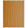 Panel De Tejado Acero Galvanizado Color Madera 36 Uds 60x45 Cm