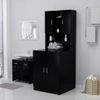 Mueble De Lavadora Negro