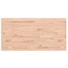 Tablero Rectangular De Madera Maciza De Haya 80x40x1,5 Cm