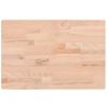 Tablero Rectangular De Madera Maciza De Haya 60x40x2,5 Cm