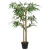 Árbol De Bambú Artificial Con 760 Hojas Verde 120 Cm