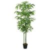 Árbol De Bambú Artificial Con 864 Hojas Verde 180 Cm