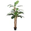 Árbol De Plátano Artificial 9 Hojas Verde 120 Cm