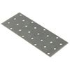 Placas Perforadas 40 Uds Acero Galvanizado 2 Mm 160x60 Mm