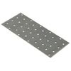 Placas Perforadas 40 Uds Acero Galvanizado 2 Mm 200x80 Mm