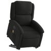 Sillón De Masaje Eléctrico Reclinable Elevable Tela Negro