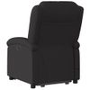 Sillón De Masaje Eléctrico Reclinable Elevable Tela Negro