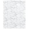 Pegatina De Mueble Autoadhesiva Pvc Blanco Mármol 90x500 Cm