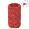 Cuerda De Barco Polipropileno Rojo 2 Mm 25 M