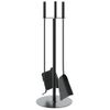 Set De Herramientas Para Chimenea 4 Piezas Acero 22x59 Cm